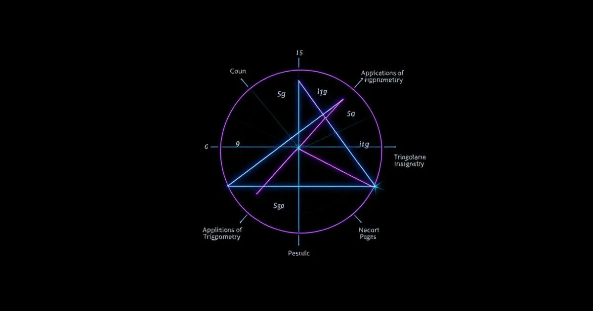 Applications Of Trigonometry Class 10 Mathematics Revision — Grandmaster Guide