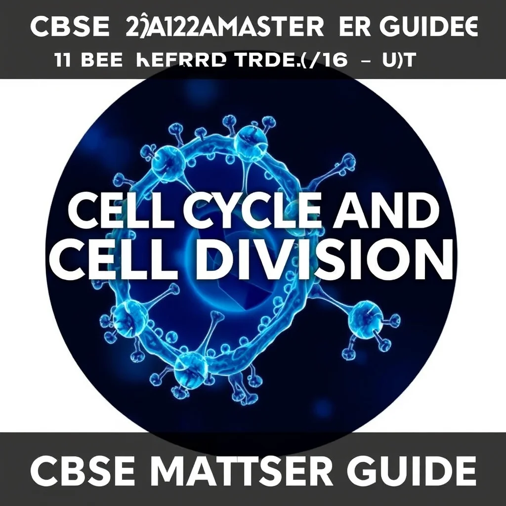 Cell Cycle And Cell Division Class 11 Exam Prep Revision — CBSE 2026 Grandmaster Guide