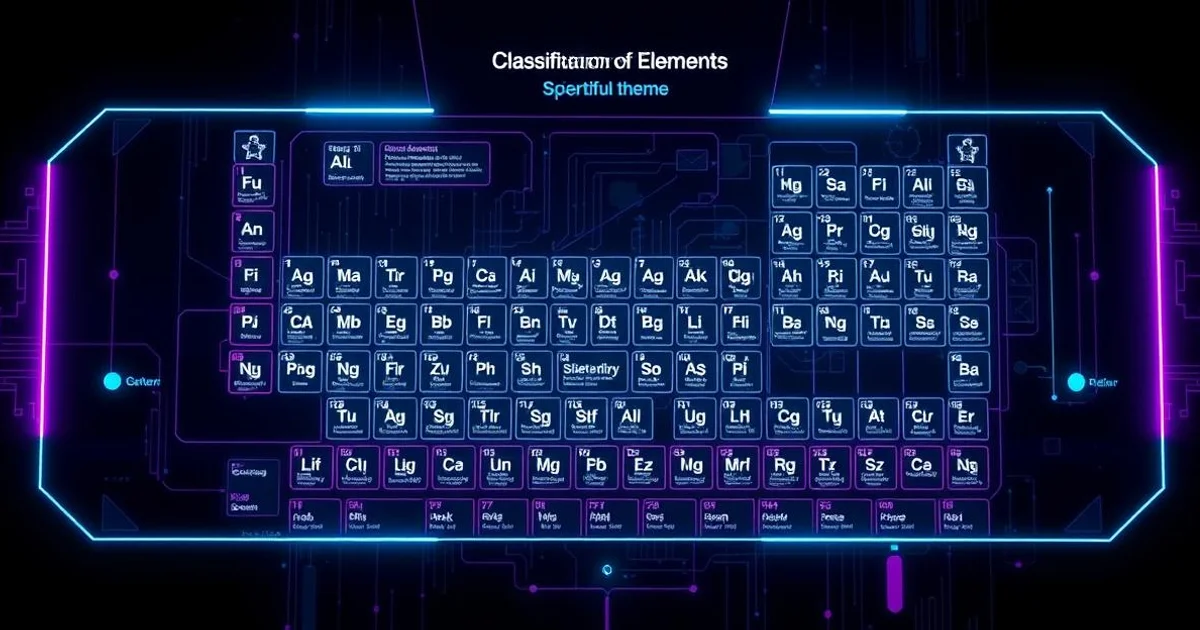 Classification Of Elements Class 11 Exam Prep Revision — CBSE 2026 Grandmaster Guide