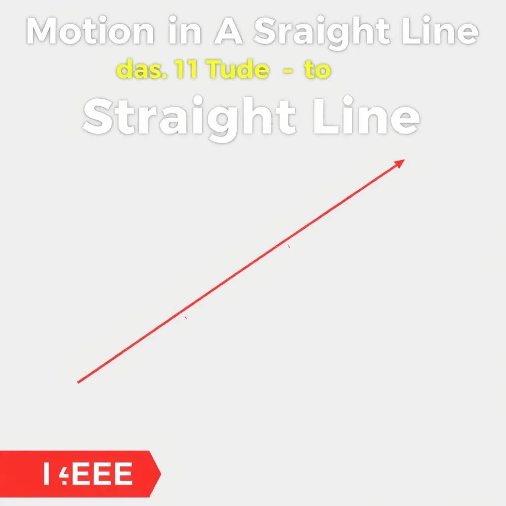 Motion In A Straight Line Class 11 Physics Revision — JEE & NEET 2026 Grandmaster Guide