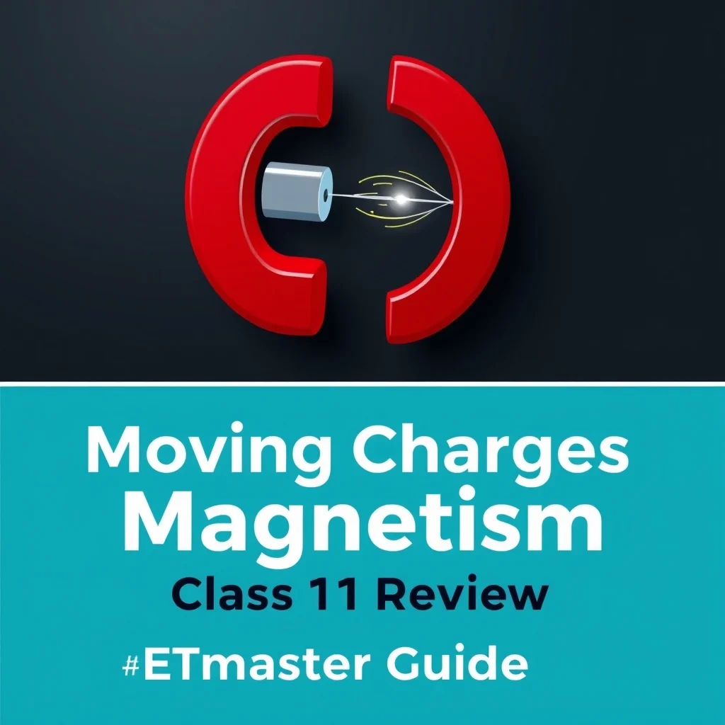 Moving Charges Magnetism Class 11 Physics Revision — JEE & NEET 2026 Grandmaster Guide