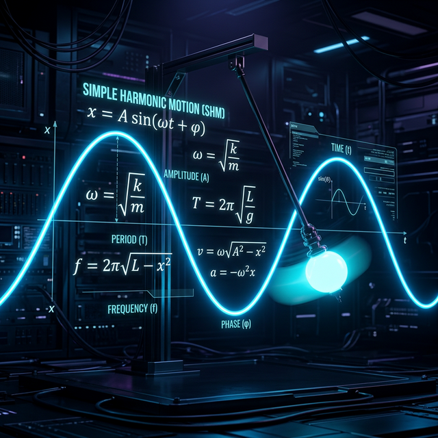 Oscillations Class 11 Physics Quick Recall Sheet (Short Notes 2026-27)