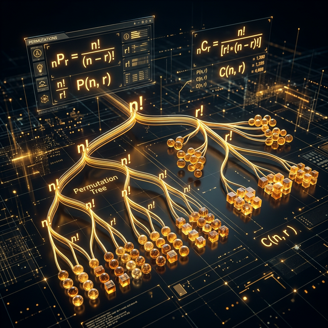 Permutations and Combinations Class 11 Math Quick Recall / Short Notes (2026-27)