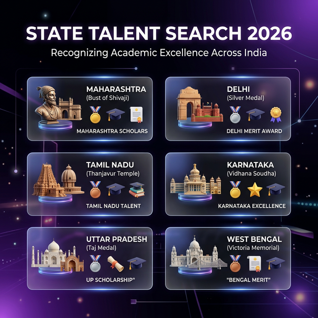 Ultimate Guide to State-Level Talent & Scholarship Exams 2026: All States, Eligibility & Exam Patterns