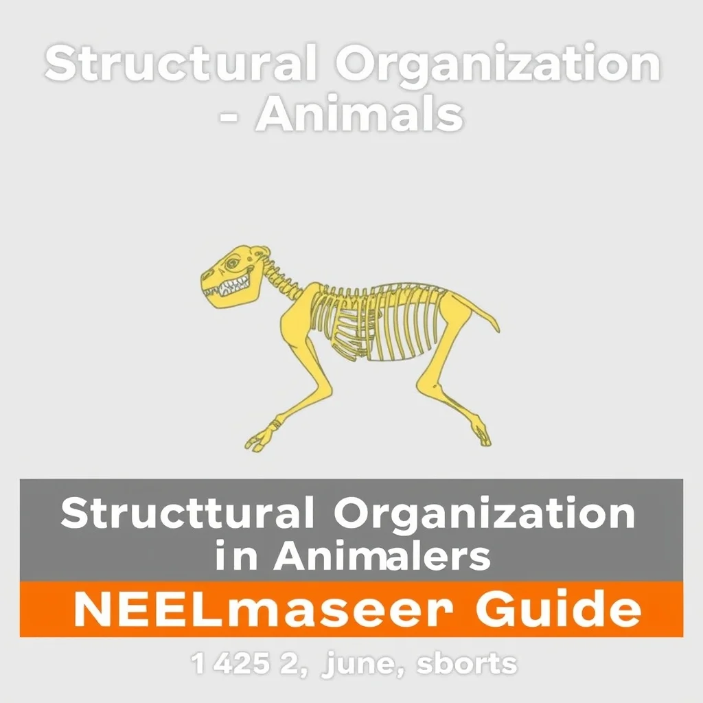 Structural Organisation In Animals Class 11 Biology Revision — NEET 2026 Grandmaster Guide