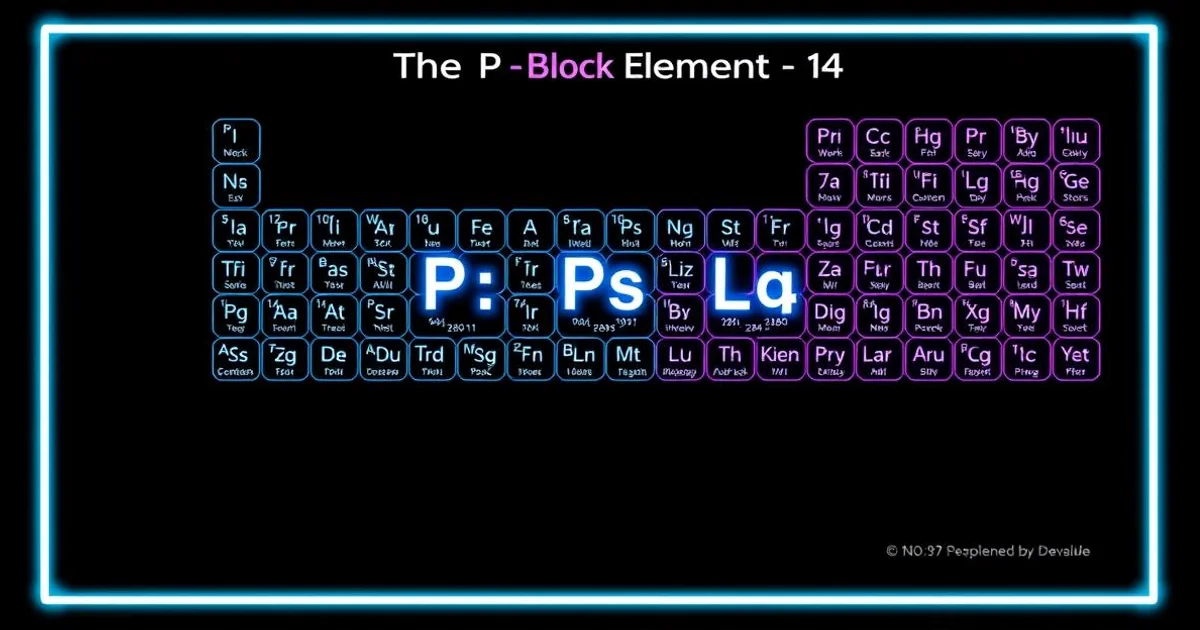The P-Block Elements (Group 13 & 14) Class 11 Chemistry Revision — Grandmaster Guide